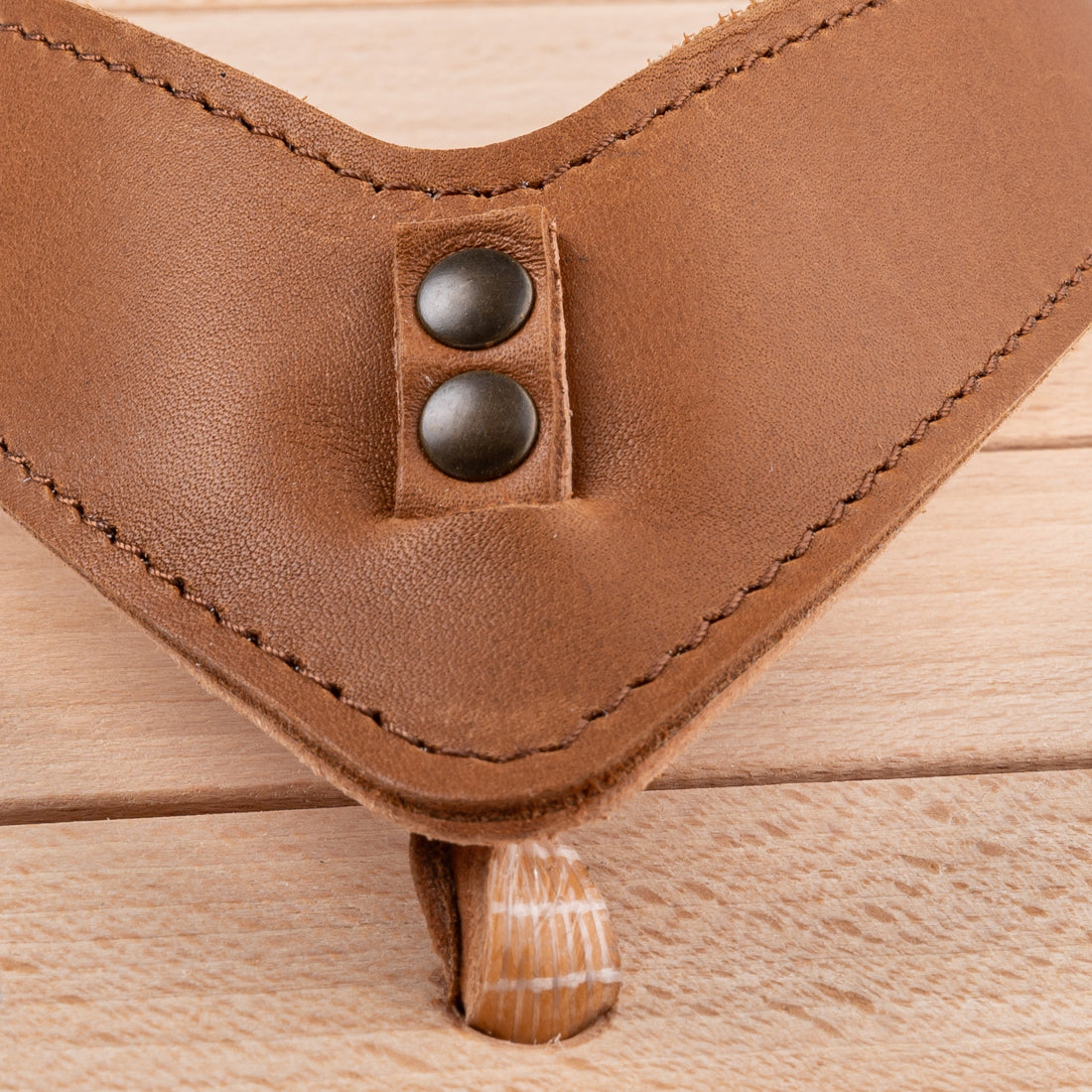 Tong de Luxe en Bois, Caramel